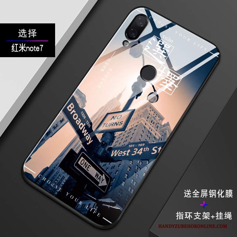 Custodia Redmi Note 7 Silicone Tendenza Difficile, Cover Redmi Note 7 Protezione Morbido Piccola