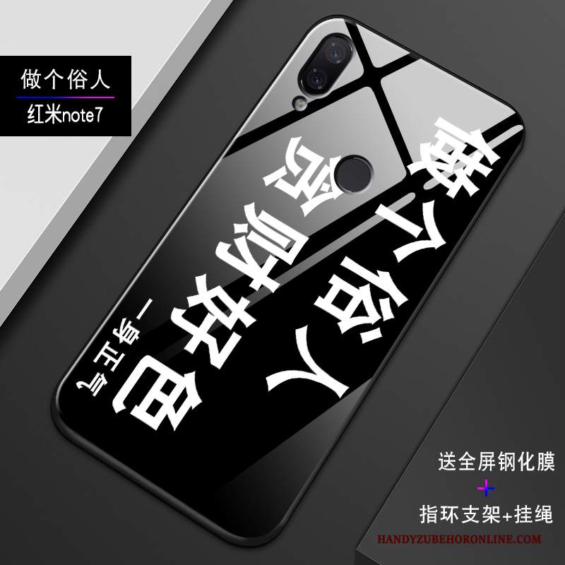 Custodia Redmi Note 7 Silicone Tendenza Difficile, Cover Redmi Note 7 Protezione Morbido Piccola