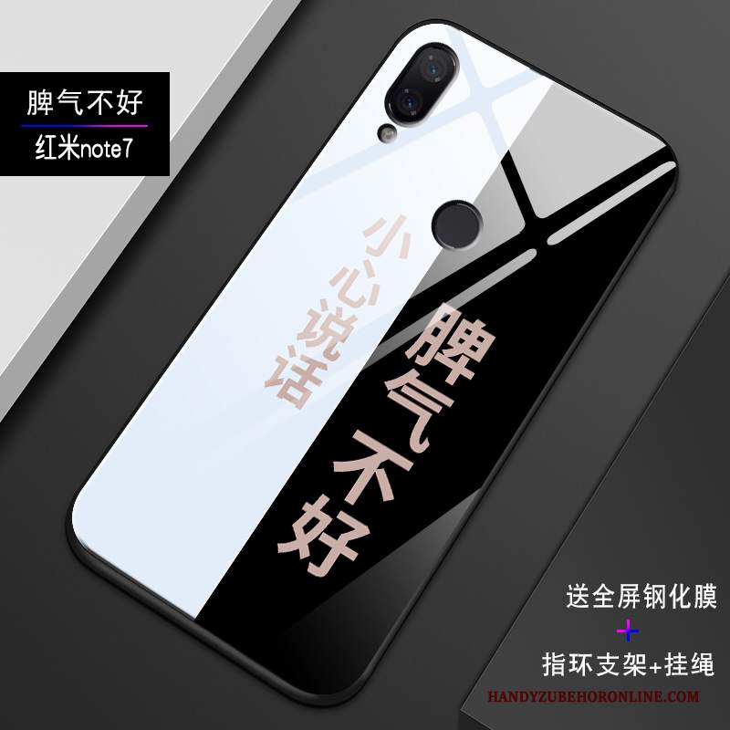 Custodia Redmi Note 7 Silicone Tendenza Difficile, Cover Redmi Note 7 Protezione Morbido Piccola