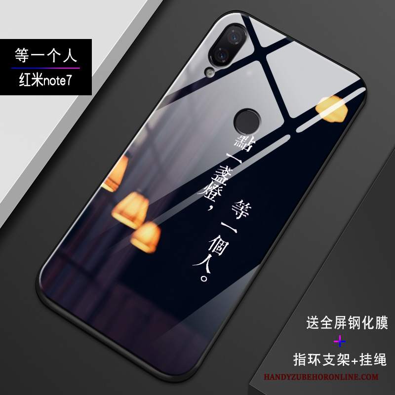 Custodia Redmi Note 7 Silicone Tendenza Difficile, Cover Redmi Note 7 Protezione Morbido Piccola