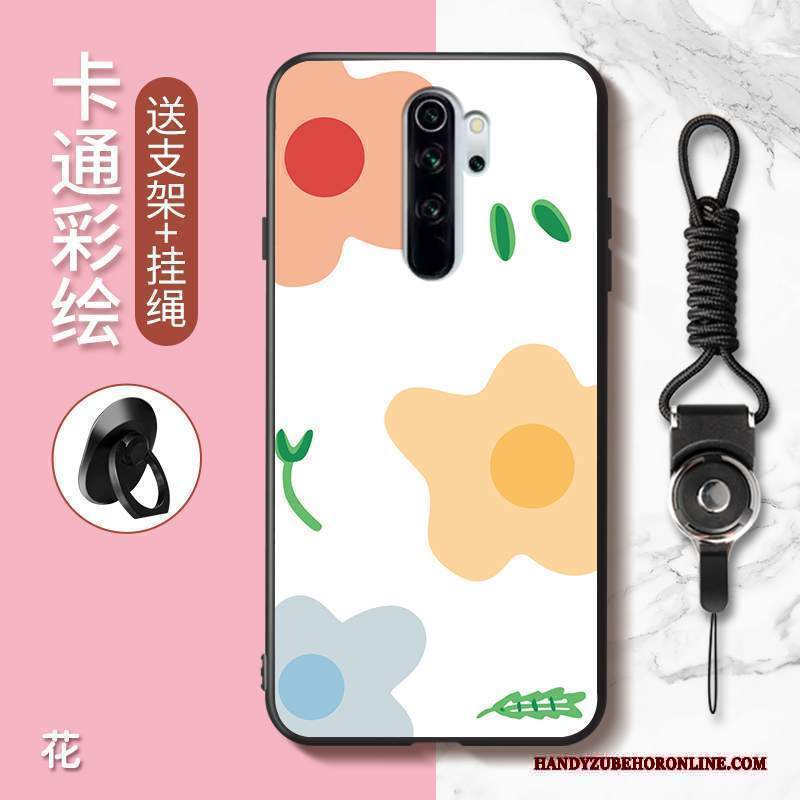 Custodia Redmi Note 8 Pro Cartone Animato Bellotelefono, Cover Redmi Note 8 Pro Rosso Anti-caduta