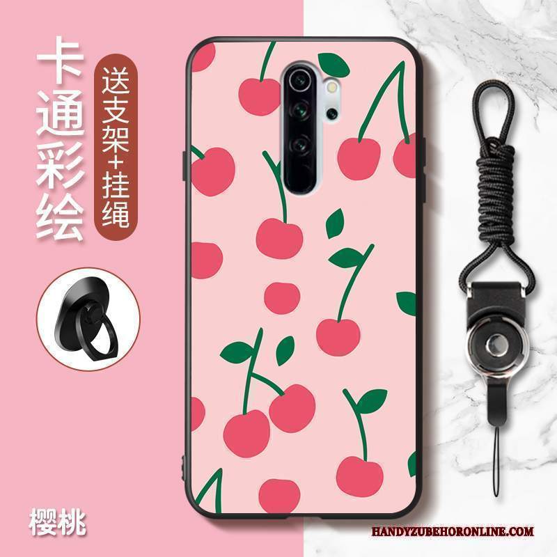 Custodia Redmi Note 8 Pro Cartone Animato Bellotelefono, Cover Redmi Note 8 Pro Rosso Anti-caduta