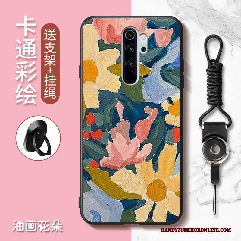 Custodia Redmi Note 8 Pro Cartone Animato Bellotelefono, Cover Redmi Note 8 Pro Rosso Anti-caduta