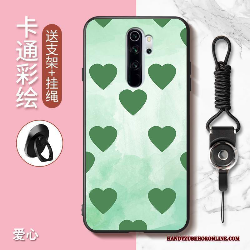 Custodia Redmi Note 8 Pro Cartone Animato Bellotelefono, Cover Redmi Note 8 Pro Rosso Anti-caduta