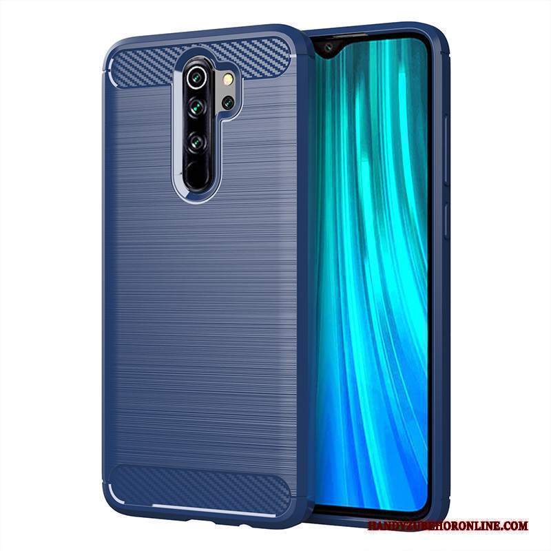 Custodia Redmi Note 8 Pro Protezione Coperchio Posteriore Nero, Cover Redmi Note 8 Pro Telefono Traspirante