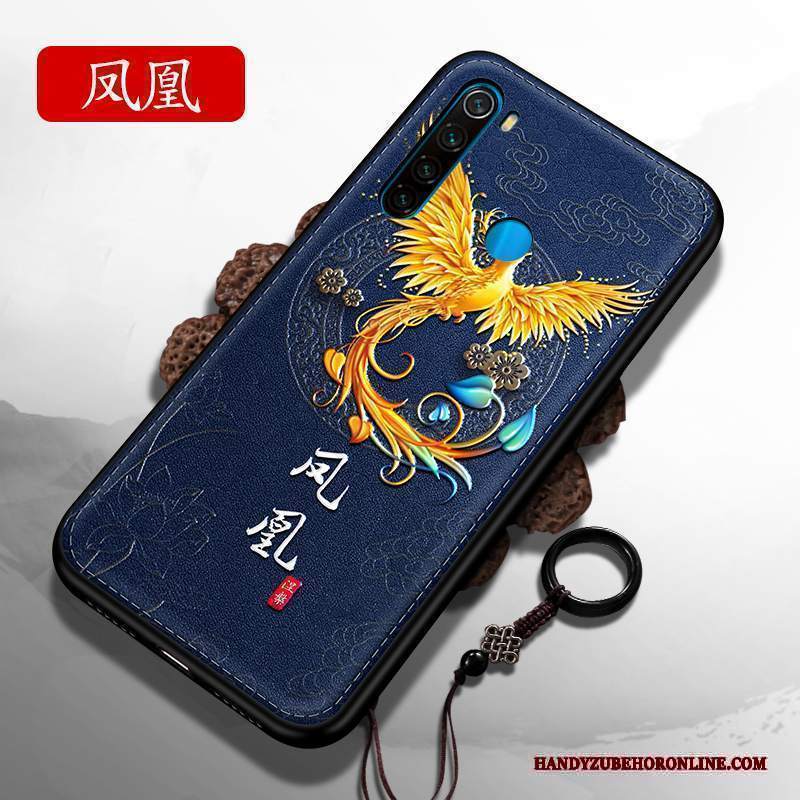 Custodia Redmi Note 8t Creativo Stile Cinese Pellicola Protettiva, Cover Redmi Note 8t Silicone Ring Nuovo