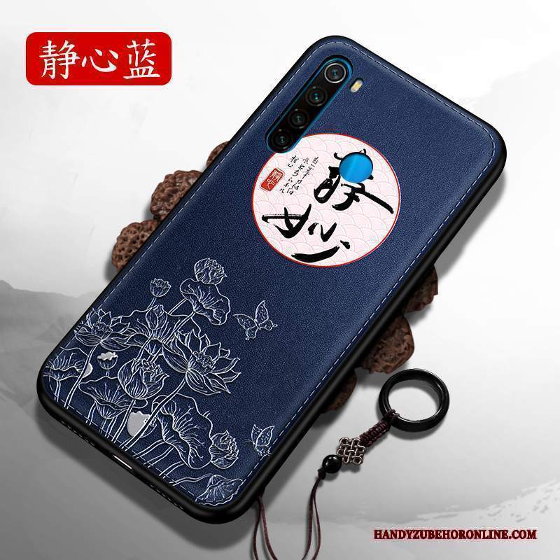 Custodia Redmi Note 8t Creativo Stile Cinese Pellicola Protettiva, Cover Redmi Note 8t Silicone Ring Nuovo