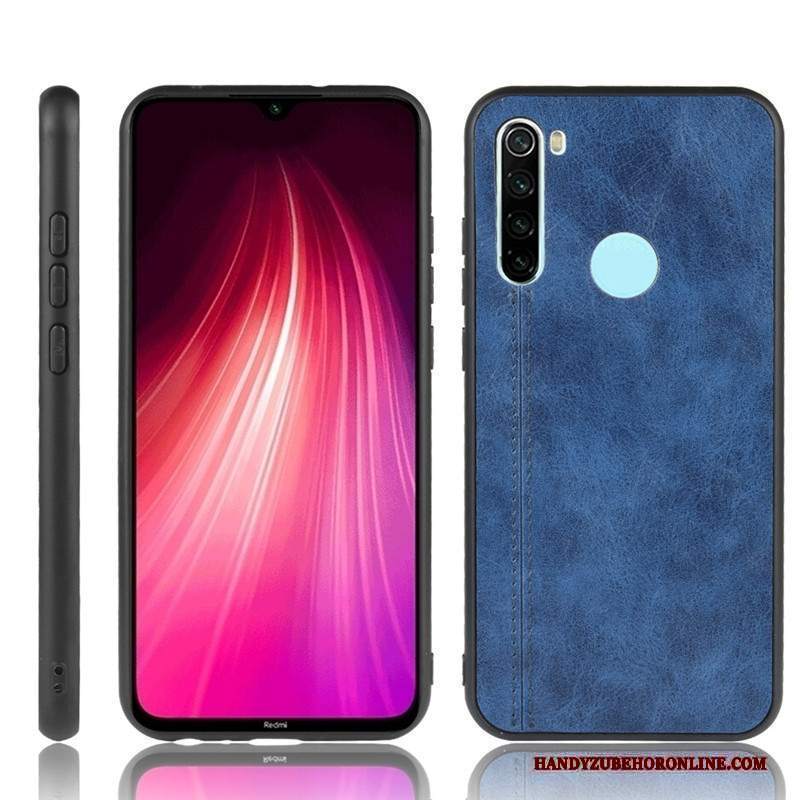 Custodia Redmi Note 8t Pelle Difficile Piccola, Cover Redmi Note 8t Protezione Blutelefono