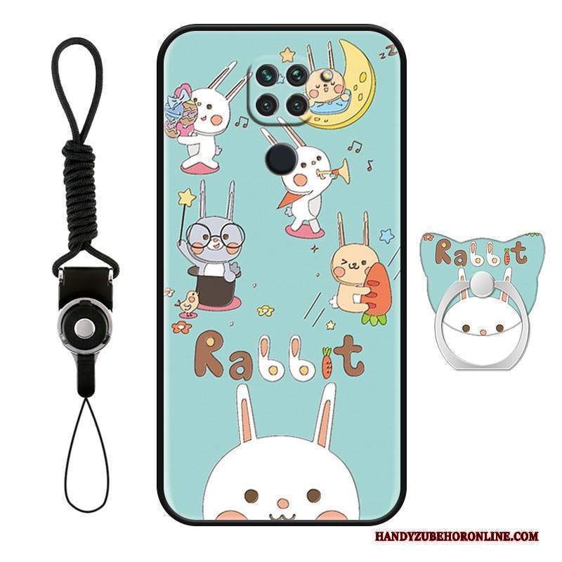 Custodia Redmi Note 9 Cartone Animato Anti-caduta Bello, Cover Redmi Note 9 Silicone Gattino Supporto