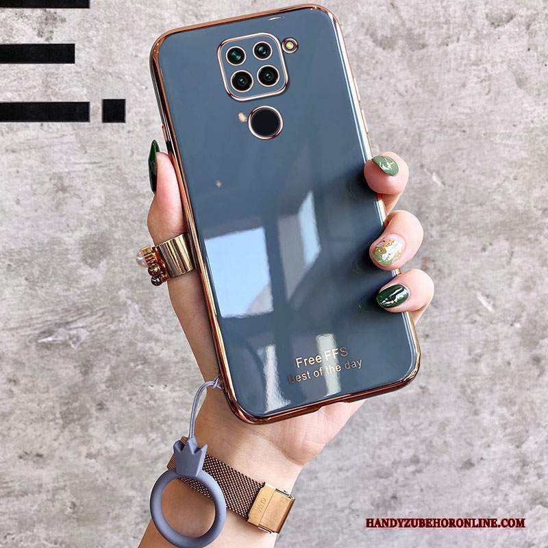 Custodia Redmi Note 9 Creativo Tendenza Amanti, Cover Redmi Note 9 Protezione Net Red Piccola