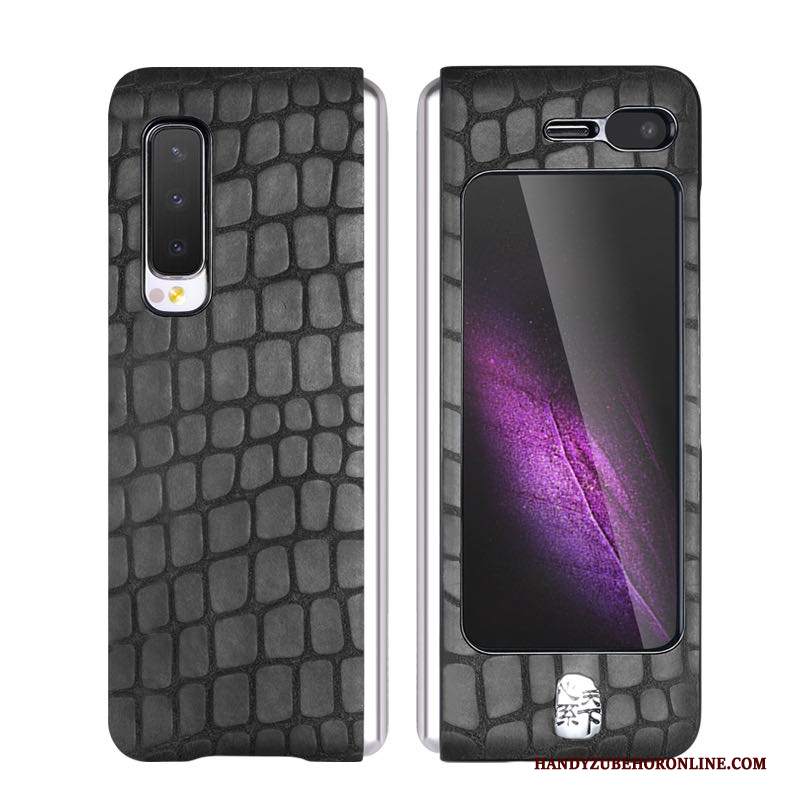 Custodia Samsung Fold Pelle Anti-caduta Affari, Cover Samsung Fold Protezione Tutto Inclusotelefono