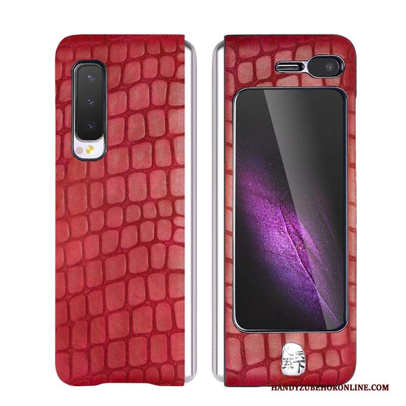 Custodia Samsung Fold Pelle Anti-caduta Affari, Cover Samsung Fold Protezione Tutto Inclusotelefono