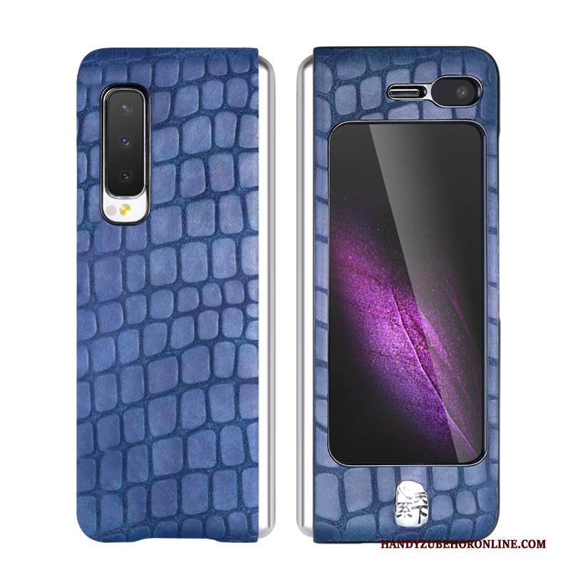 Custodia Samsung Fold Pelle Anti-caduta Affari, Cover Samsung Fold Protezione Tutto Inclusotelefono