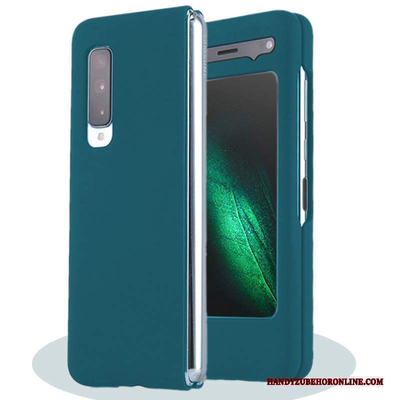 Custodia Samsung Fold Telefono Sottile, Cover Samsung Fold Porpora Macchiati