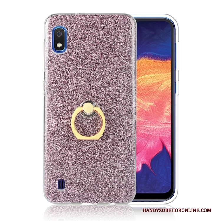 Custodia Samsung Galaxy A10 Creativo Ring Anti-caduta, Cover Samsung Galaxy A10 Affari Blu