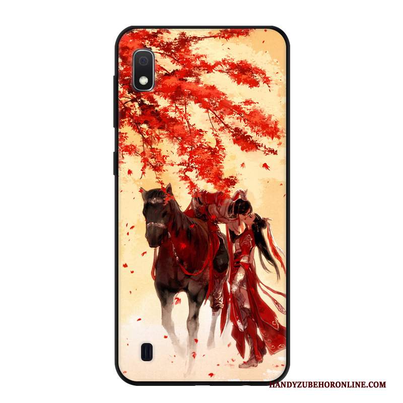 Custodia Samsung Galaxy A10 Creativo Semplicitelefono, Cover Samsung Galaxy A10 Anti-caduta Fresco