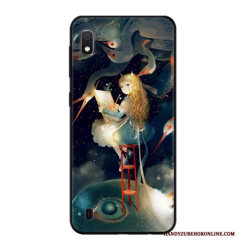 Custodia Samsung Galaxy A10 Creativo Semplicitelefono, Cover Samsung Galaxy A10 Anti-caduta Fresco