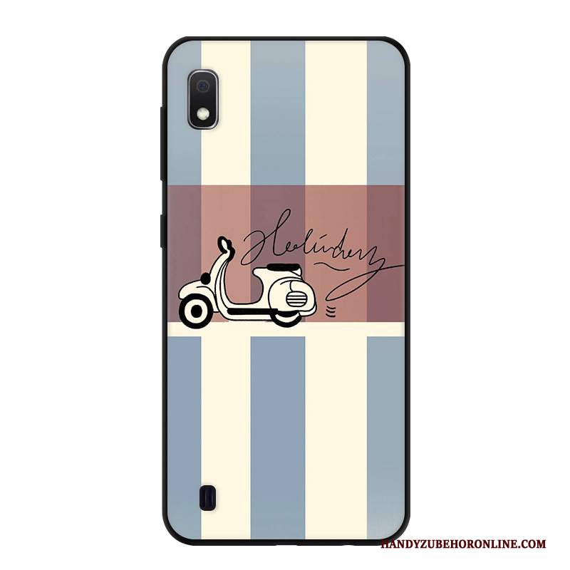 Custodia Samsung Galaxy A10 Creativo Semplicitelefono, Cover Samsung Galaxy A10 Anti-caduta Fresco