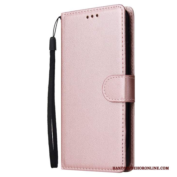 Custodia Samsung Galaxy A10 Folio Telefono Tutto Incluso, Cover Samsung Galaxy A10 Pelle Morbido Oro Rosa