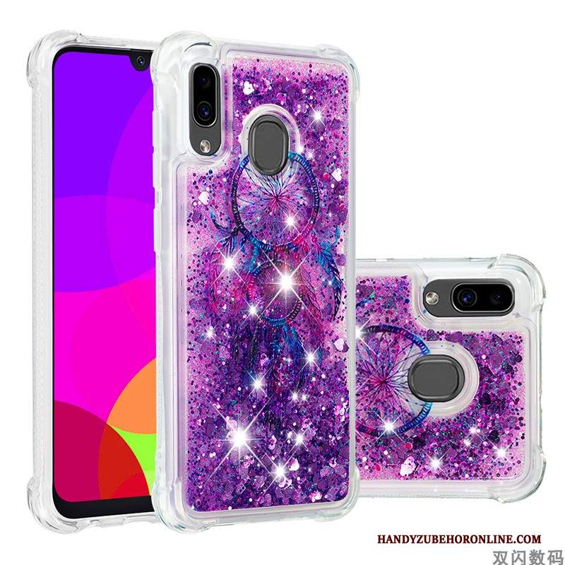 Custodia Samsung Galaxy A20e Cartone Animato Tutto Incluso Anti-caduta, Cover Samsung Galaxy A20e Silicone Morbido Rosa