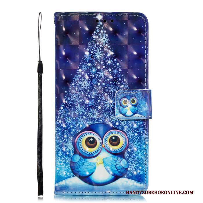 Custodia Samsung Galaxy A20e Pelle Blutelefono, Cover Samsung Galaxy A20e Silicone Anti-caduta Morbido