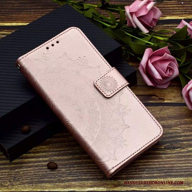 Custodia Samsung Galaxy A20e Pelle Morbido Porpora, Cover Samsung Galaxy A20e Folio Telefono