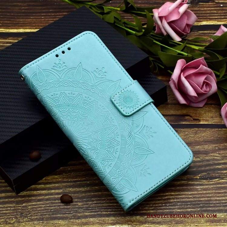 Custodia Samsung Galaxy A20e Pelle Morbido Porpora, Cover Samsung Galaxy A20e Folio Telefono