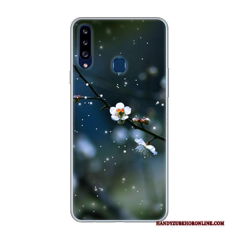 Custodia Samsung Galaxy A20s Cartone Animato Biancotelefono, Cover Samsung Galaxy A20s Protezione Anti-caduta Di Personalità