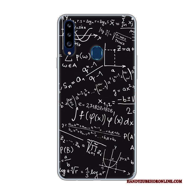 Custodia Samsung Galaxy A20s Cartone Animato Biancotelefono, Cover Samsung Galaxy A20s Protezione Anti-caduta Di Personalità