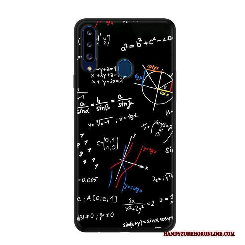 Custodia Samsung Galaxy A20s Cartone Animato Rosso Anti-caduta, Cover Samsung Galaxy A20s Protezione Telefono