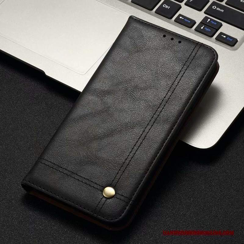 Custodia Samsung Galaxy A20s Pelle Nero Tutto Incluso, Cover Samsung Galaxy A20s Folio Telefono