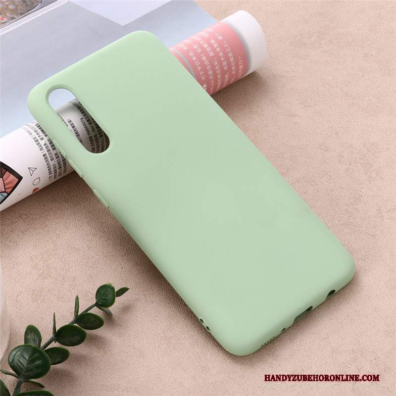 Custodia Samsung Galaxy A20s Pelle Telefono Tendenza, Cover Samsung Galaxy A20s Folio Verde