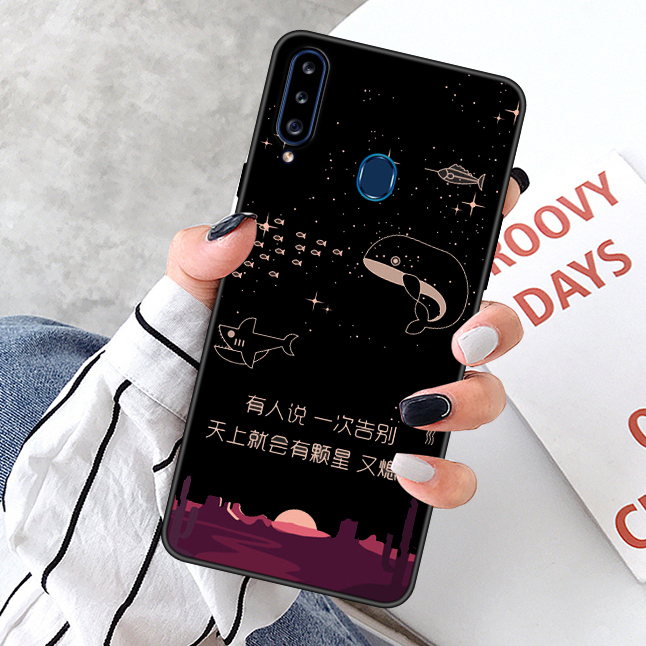 Custodia Samsung Galaxy A20s Personalizza Amanti, Cover Samsung Galaxy A20s Tutto Incluso Morbido