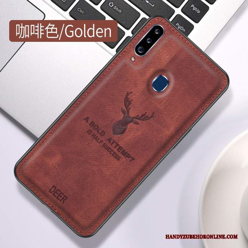 Custodia Samsung Galaxy A20s Protezione Di Personalitàtelefono, Cover Samsung Galaxy A20s Creativo Blu Tutto Incluso