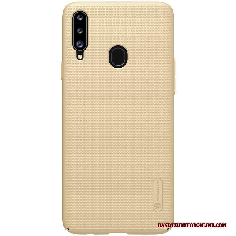 Custodia Samsung Galaxy A20s Protezione Oro Difficile, Cover Samsung Galaxy A20s Telefono Supporto