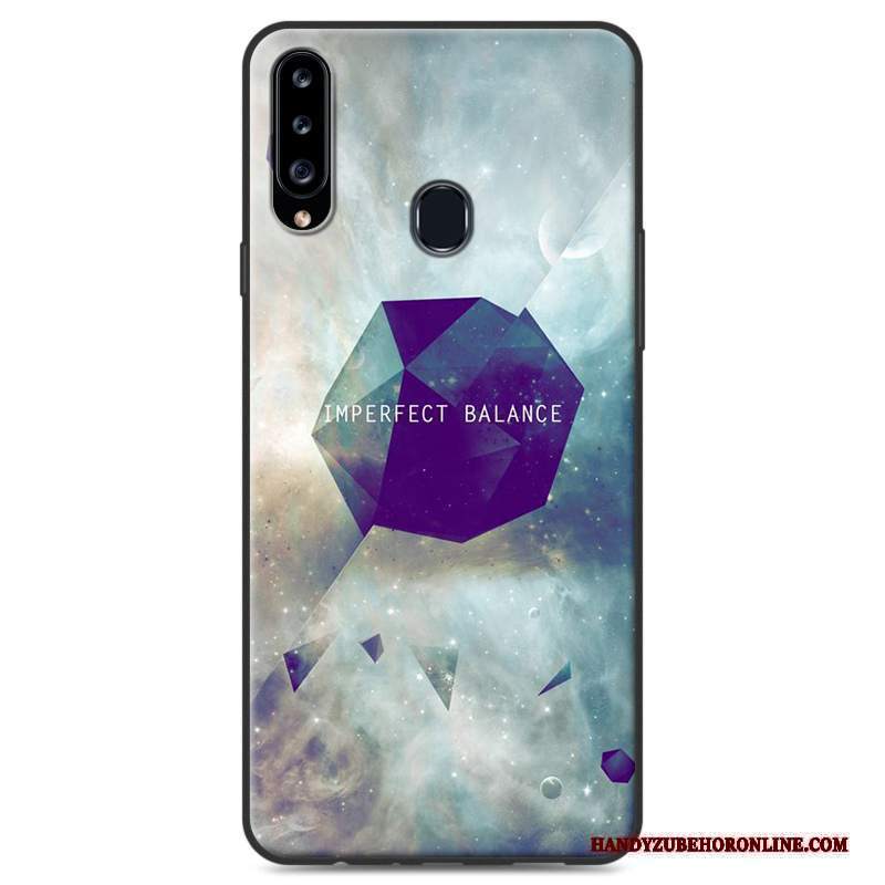 Custodia Samsung Galaxy A20s Silicone Telefono Morbido, Cover Samsung Galaxy A20s Colore Scenario Semplici