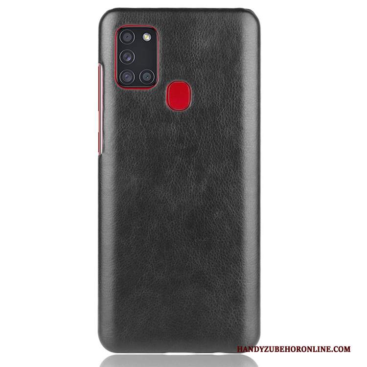 Custodia Samsung Galaxy A21s Pelle Di Personalità Anti-caduta, Cover Samsung Galaxy A21s Vintage Borsetelefono