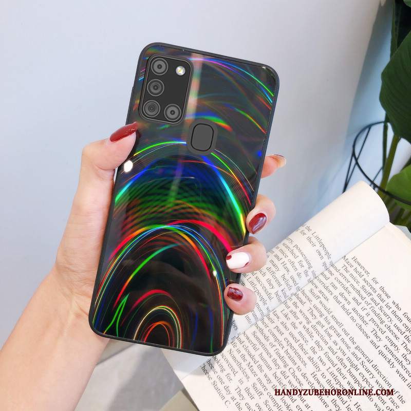 Custodia Samsung Galaxy A21s Silicone Telefono Tendenza, Cover Samsung Galaxy A21s Cartone Animato Fresco Tutto Incluso