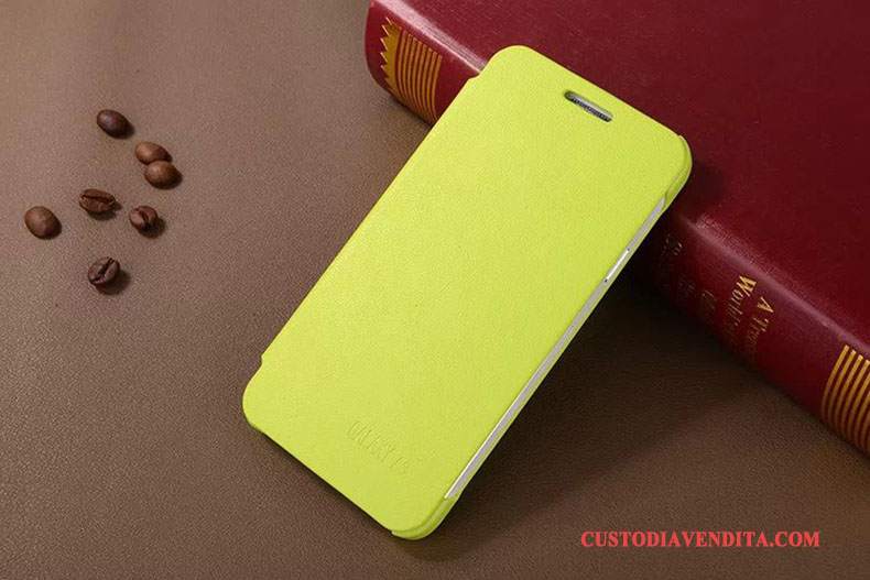 Custodia Samsung Galaxy A3 2015 Pelle Verde Nuovo, Cover Samsung Galaxy A3 2015 Protezione Telefono