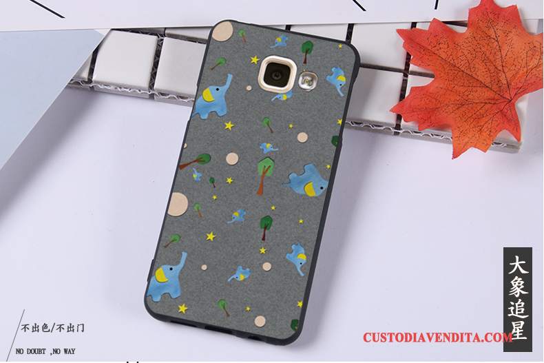 Custodia Samsung Galaxy A3 2016 Protezione Anti-caduta Morbido, Cover Samsung Galaxy A3 2016 Ornamenti Appesitelefono