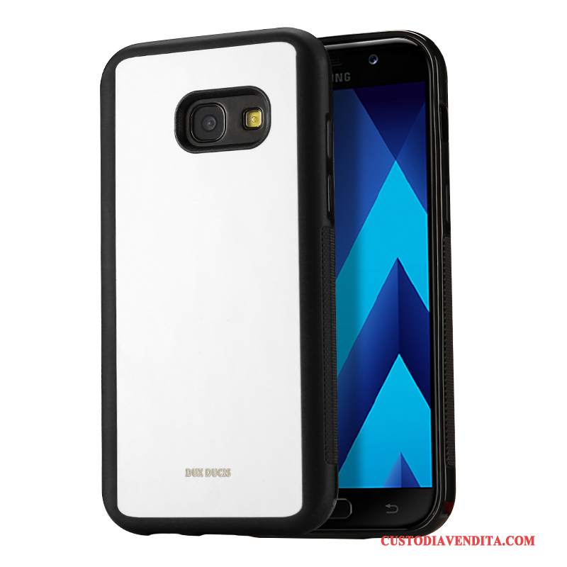 Custodia Samsung Galaxy A3 2017 Pelle Anti-caduta Carta, Cover Samsung Galaxy A3 2017 Protezione Telefono Morbido