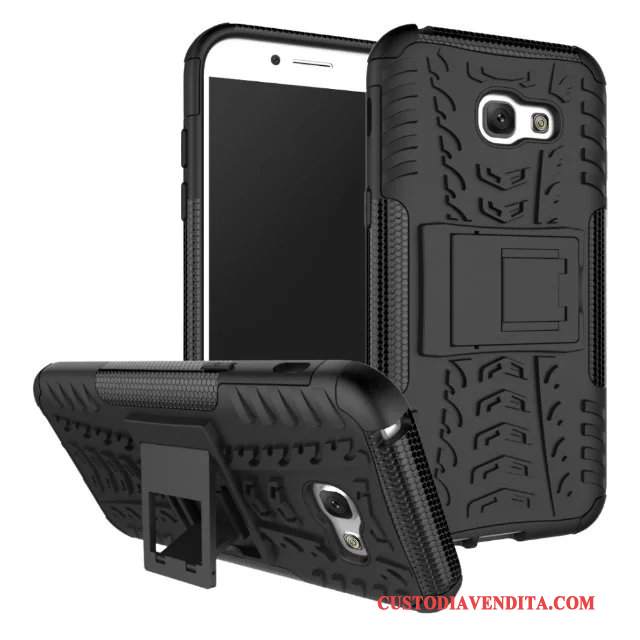 Custodia Samsung Galaxy A3 2017 Protezione Anti-cadutatelefono, Cover Samsung Galaxy A3 2017 Porpora Supporto