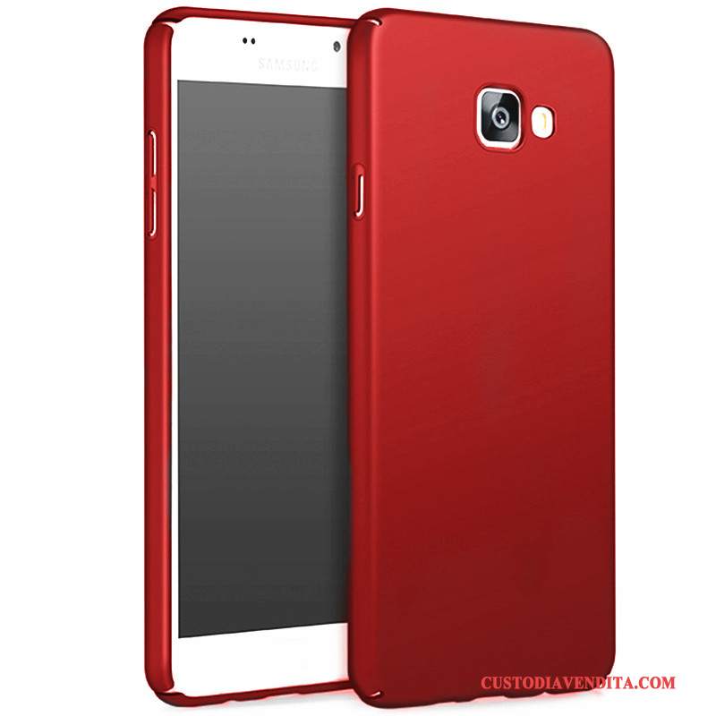 Custodia Samsung Galaxy A3 2017 Protezione Macchiatitelefono, Cover Samsung Galaxy A3 2017 Difficile Rosso