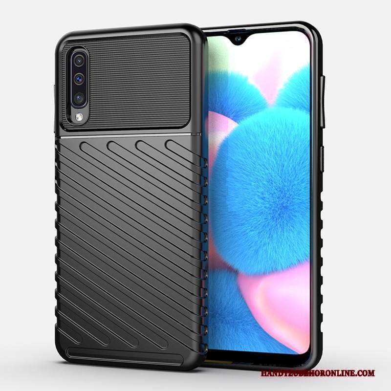 Custodia Samsung Galaxy A30s Blu Anti-caduta, Cover Samsung Galaxy A30s Telefono Per