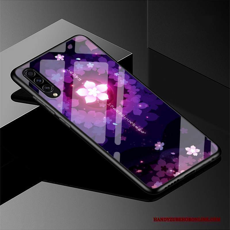 Custodia Samsung Galaxy A30s Creativo Marchio Di Tendenzatelefono, Cover Samsung Galaxy A30s Cartone Animato Anti-caduta Vetro