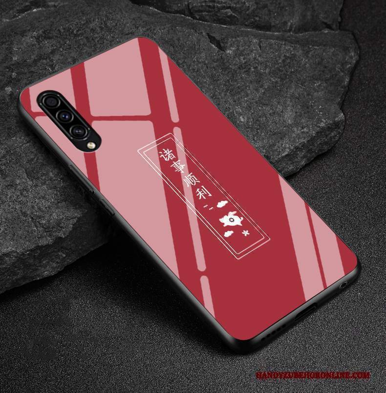 Custodia Samsung Galaxy A30s Creativo Personalizza Rosso, Cover Samsung Galaxy A30s Silicone Morbido Di Personalità