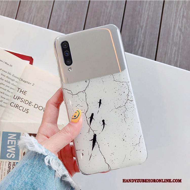 Custodia Samsung Galaxy A30s Creativo Specchio Grande, Cover Samsung Galaxy A30s Protezione Tempra Di Personalità