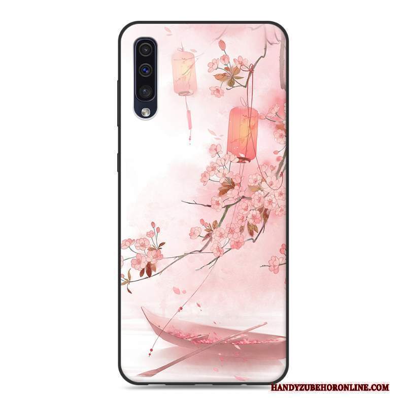 Custodia Samsung Galaxy A30s Creativo Telefono Bianco, Cover Samsung Galaxy A30s Protezione Di Personalità Stile Cinese