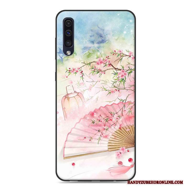 Custodia Samsung Galaxy A30s Creativo Telefono Bianco, Cover Samsung Galaxy A30s Protezione Di Personalità Stile Cinese