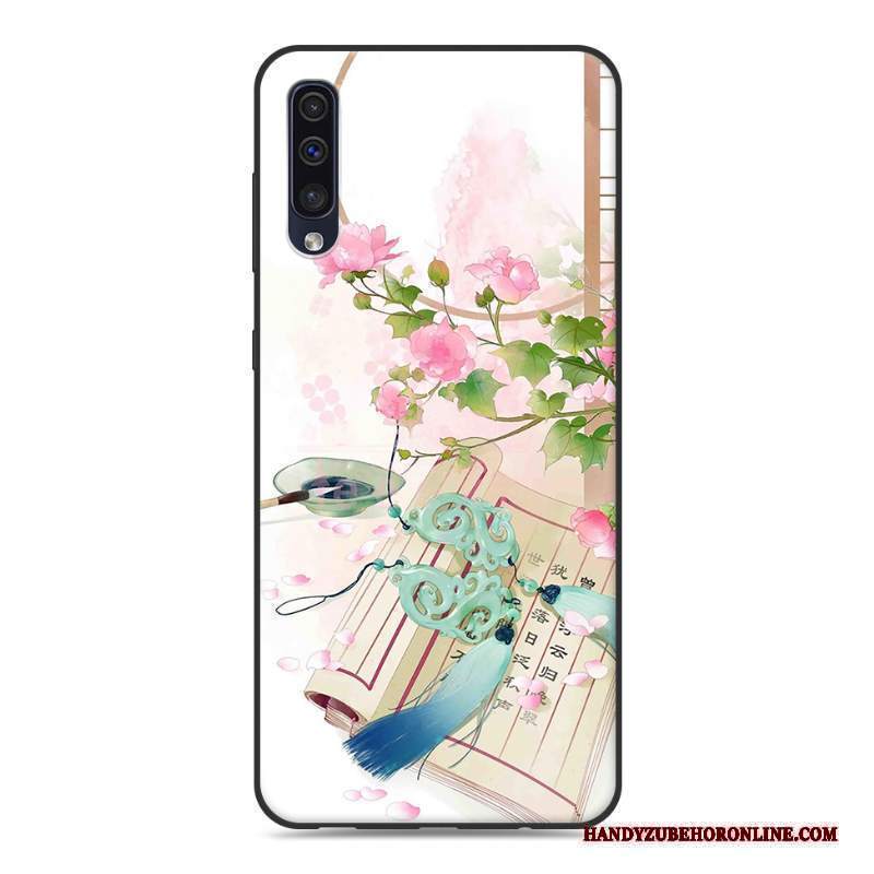 Custodia Samsung Galaxy A30s Creativo Telefono Bianco, Cover Samsung Galaxy A30s Protezione Di Personalità Stile Cinese